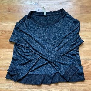 cropped xs long sleeve sweater